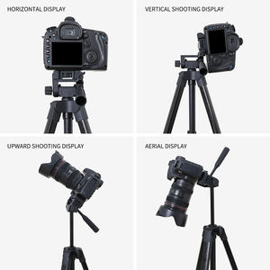 Trépied de photographie <span class=keywords><strong>professionnel</strong></span> trépied de caméra vidéo de téléphone portable - Product Image 4