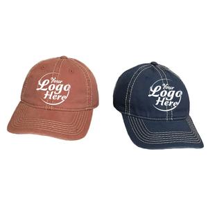 Chapeau de papa en coton doux de haute qualité en vrac casquettes de baseball décontractées à 6 panneaux en gros - Product Image 2