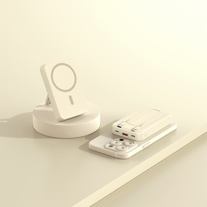 แบตเตอรี่สำรองแม่เหล็กไร้สาย 5000mah 10000mah 20W สำหรับ iPhone พาวเวอร์แบงค์ 5000 มิลลิแอมป์ ชาร์จเร็ว แบตเตอรี่พกพาสำหรับโทรศัพท์ - Product Image 3