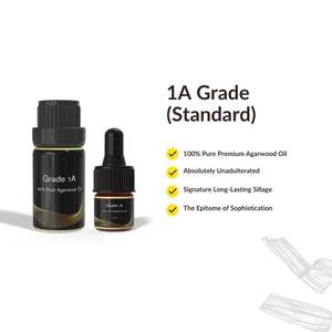 Huile d'Agarwood (Oudh) Premium Riche et Boisée, Vieillie, 100% Naturelle, pour Aromathérapie et Parfum de Luxe, Oudh Foncé, Format Échantillon - Product Image 3