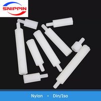 Fabricants de supports d'isolation hexagonaux en plastique nylon M2 M2.5 M3 M4 M5, entretoises pour carte de circuit imprimé, fixations