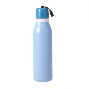 Vaso Térmico Personalizable de Acero Inoxidable sin BPA de 550ml y 750ml con Aislamiento al Vacío, con Pajita y Cuerda para Deportes, Camping, Bebidas Frías y Calientes - Product Image 1
