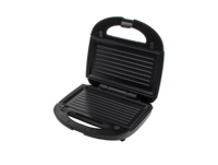 Appareil à sandwich et gaufres électrique en bakélite 850W avec plaque détachable, thermostat réglable, surface antiadhésive pour usage domestique