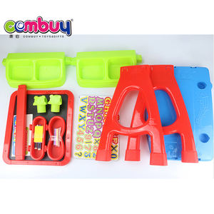 Hot penjualan mainan pendidikan set fluorescent 3 in 1 kuda-kuda adjustable anak meja gambar - Product Image 4