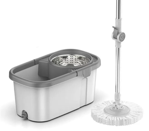 Hot Sale Wholesale Magic <b>Mop</b> 360 Degree Spin Rotating with Extensible Steel Handle Custom Logo - Product Image 1