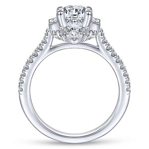 Anello con pietra scintillante rotonda per donna, regalo semplice ed elegante per gioielli da dito alla moda - Product Image 4