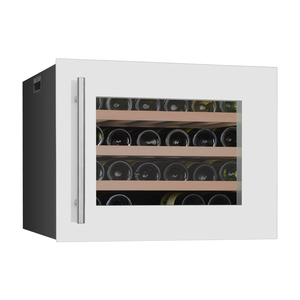 Vente en gros d'usine de design OEM pour bouteilles de <span class=keywords><strong>vin</strong></span> Réfrigérateur à <span class=keywords><strong>vin</strong></span> électrique VI24S 24 bouteilles Température électronique 45 R600a 220 - Product Image 2