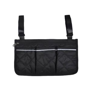 Bolsa de Almacenamiento Lateral para Silla de Ruedas con Reposabrazos, Tira Reflectante, Bolsa Colgante para Silla de Ruedas - Product Image 5
