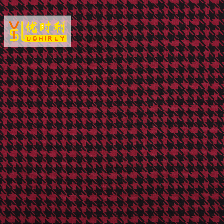 40S Compact NR Printed Nylon Rayon Spandex Knitted Fabric Stretchy Plain Style Ponte Di Roma for Dresses Suits Shirts