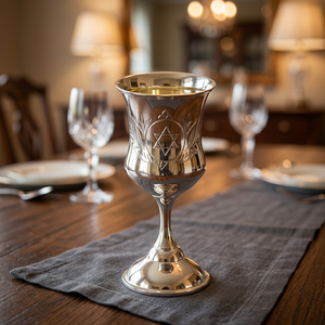Silver Plated Brass <b>Goblet</b> - Product Image 2
