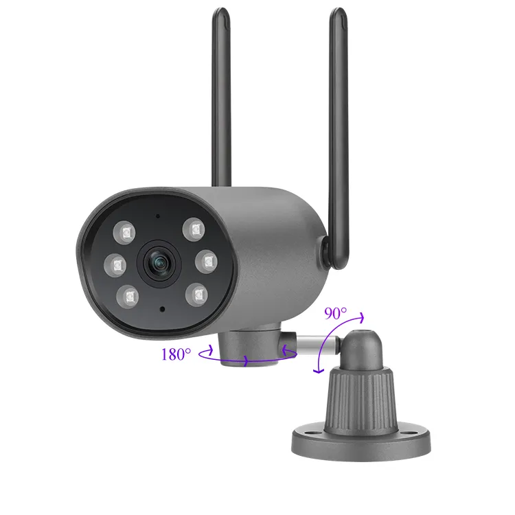 Outdoor PTZ Wireless Cameras Cctv Security Video Recorder With SD Card Slot Wireless Camera 3MP AI IP Camera