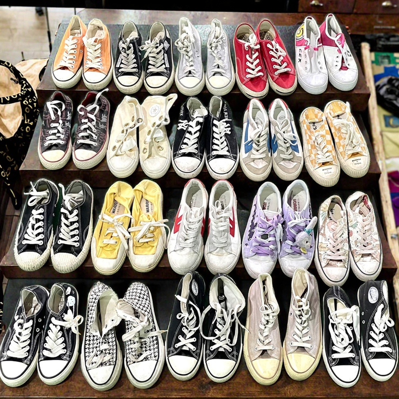 Premium Quality Secondhand Canvas Shoes for