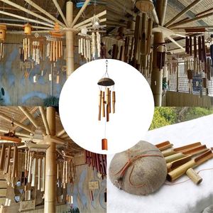 <b>Bamboo</b> Wind Chimes Wind Bell Chimes <b>Craft</b> for Outdoor Garden Patio Home Decoration Zen Meditation Vintage Chord Blacony Yard - Product Image 3