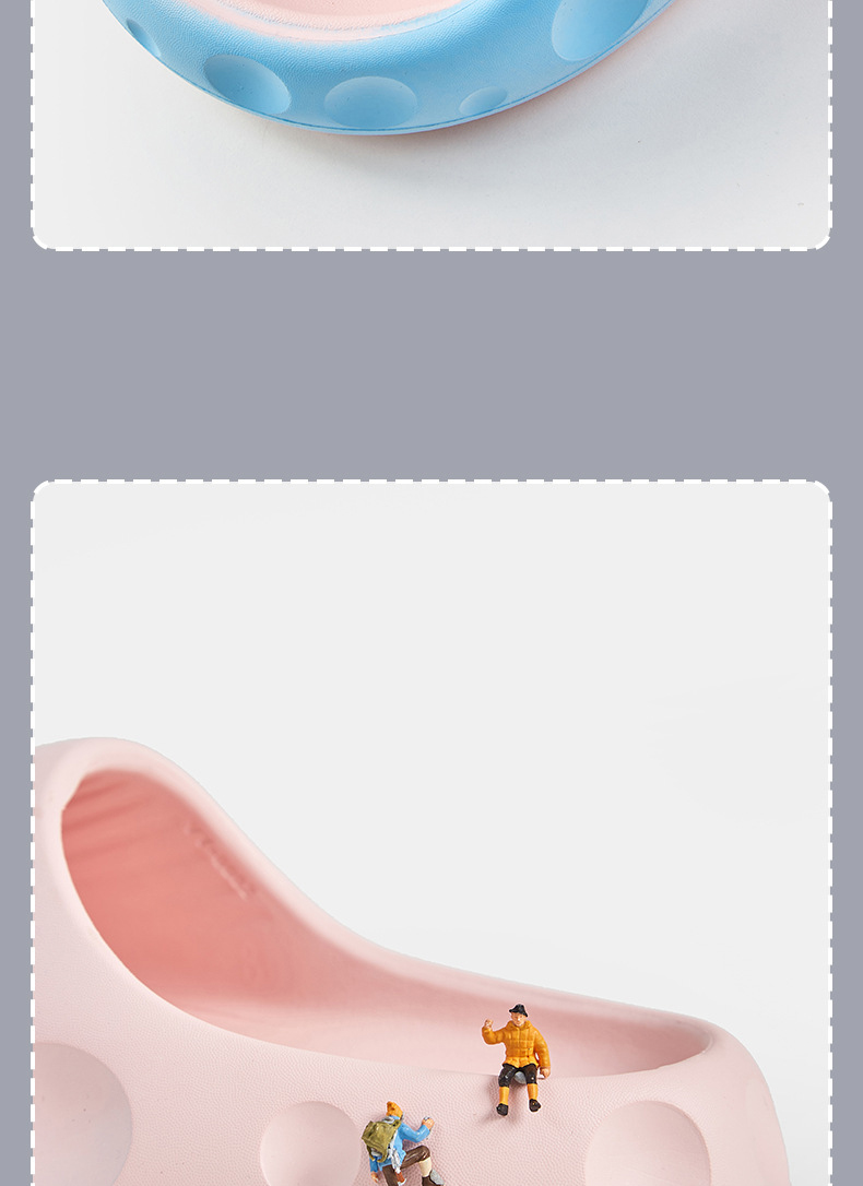 Women EVA Thick Sole Sandals Shoes Slides Shoes Slippers Anti-slip Rubber Outdoor Slipper