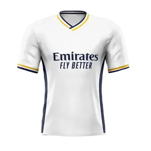 Madrids fãs versão Soccer Wear Tailândia fãs reais 2023 2024 futebol Jersey