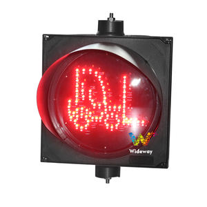 300mm PC LED IP65 PC 歩行者用信号機 DC12V/ソーラー 2-in-1 交通信号 - Product Image 3