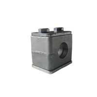 Pince de serrage simple pour tube, légère, en plastique et zinc, mesure métrique