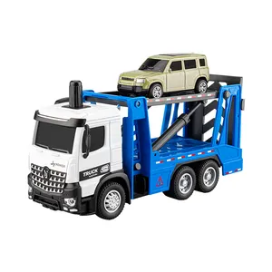 Jiaye Diecast Toys 1/50 Trailer Diecast Car Transporter Metall Modell auto Build Kits zurückziehen