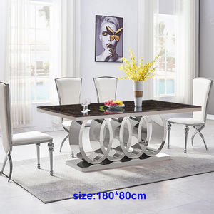 Mesa de comedor de boda de acrílico barata lista para enviar fiesta de eventos Interior Exterior restaurante Hotel MESA DE BODA transparente en stock - Product Image 6