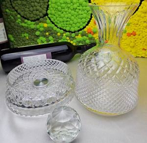Decanter per <span class=keywords><strong>vino</strong></span> rosso di lusso in cristallo di lusso di fascia alta per uso domestico rotante per Decanter da <span class=keywords><strong>vino</strong></span> Set di bicchieri da <span class=keywords><strong>vino</strong></span> - Product Image 6