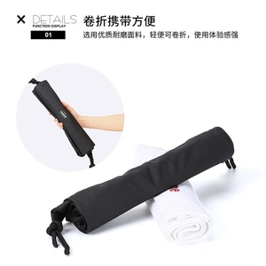 Trend Eco-Friendly Fashion Drawstring <b>Backpack</b> Unisex Polyester Gym Bag Minimalist <b>Black</b> Logo Print Convenient Lightweight - Product Image 5