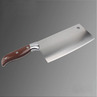 Couteau de boucher couperet robuste pour hacher les os Couteau de chef chinois en acier inoxydable avec poignée ergonomique et robuste