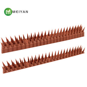 Sólido PP Bird Spikes Defender Gatos <span class=keywords><strong>Scare</strong></span> Spikes Critters Control Anti-Escalada Proteger Valla Paredes - Product Image 1