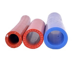 Manguera de silicona reforzada con alta temperatura Calentador de silicona extruido trenzado flexible colorido Piezas de automóvil Servicio de corte personalizado - Product Image 6