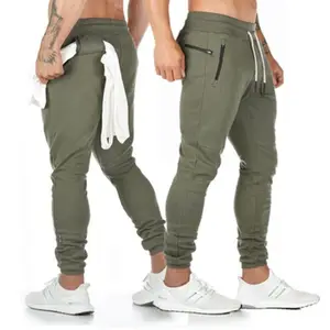 Male Fitness Sport Wear Trousers & Pants Leggings Jogger Men Gym Jogging Casual Track Men's Tight Workout Pants With Pockets