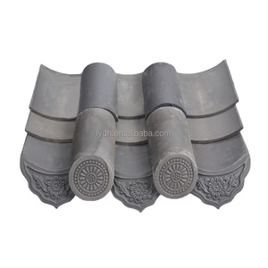 Gazebo de Madera Chino con Tejas de Arcilla Gris Antiguas para Jardines y Casas - Product Image 6