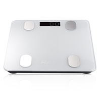 RAF nouvelle échelle de Conversion multi-unités balance de graisse corporelle de salle de bain numérique pour la Promotion balance intelligente de salle de bain personnelle étanche