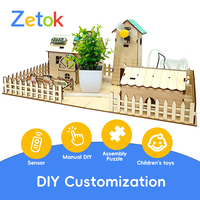 Kit de Inicio para Granja Inteligente Zetok ESP32, Interactivo y Duradero, Programable para Educación STEM e IoT, Compatible con Tutorial de 16 Lecciones, para Todas las Edades