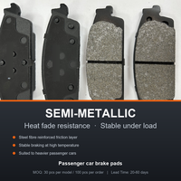 Layanan Grosir Kotak Warna Warni Kampas Rem Cakram Mobil Keramik & Semi-Metal OE 58101-2SA00 untuk Hyundai Tucson 2011-2021
