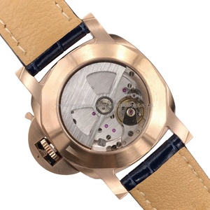 Montre Classique Bleue Célèbre à Mouvement Mécanique avec Veilleuse pour Homme et Femme - Product Image 4