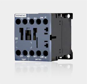 Siemens SIRIUS 3RT7 Contacteur 3 pôles 2.2-45 kW @ 400 V 55 kW @ 690 V AC Bobine 24-400 V IEC-60947 6-95 (AC-3/400 V) Vis industrielle - Product Image 1