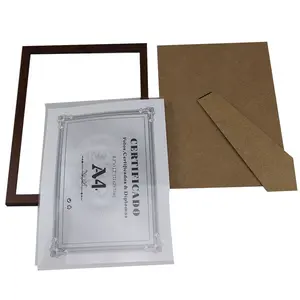 Photo Frame With Removable Inner Frame With Real Glass solid wood photo frame