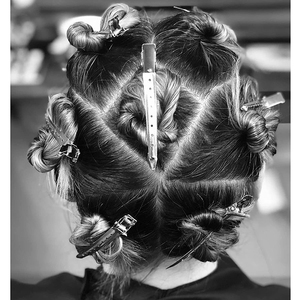 Usine en gros 40 pièces/sac métal canard Bill pinces à cheveux Alligator Curl Clips Salon style sectionnement Clips avec étui - Product Image 5