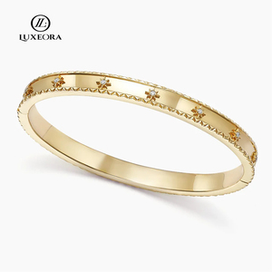 Luxeora vendita calda 0.15ct laboratorio sviluppato bracciale di diamanti 14k 18k oro massiccio per gli uomini e le donne per il partito & Gift IGi per Igi certificato - Product Image 3