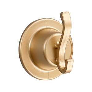 Leves Wall Hook Gold Finish For <b>Bathroom</b> Shower Room Accessories With ABS Material And <b>Plug</b> Design - Product Image 5