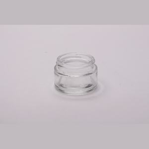 工厂批发高品质1盎司2盎司4盎司8盎司透明琥珀色螺旋颈模制玻璃罐，用于片剂/药丸/胶囊/奶油 - Product Image 3