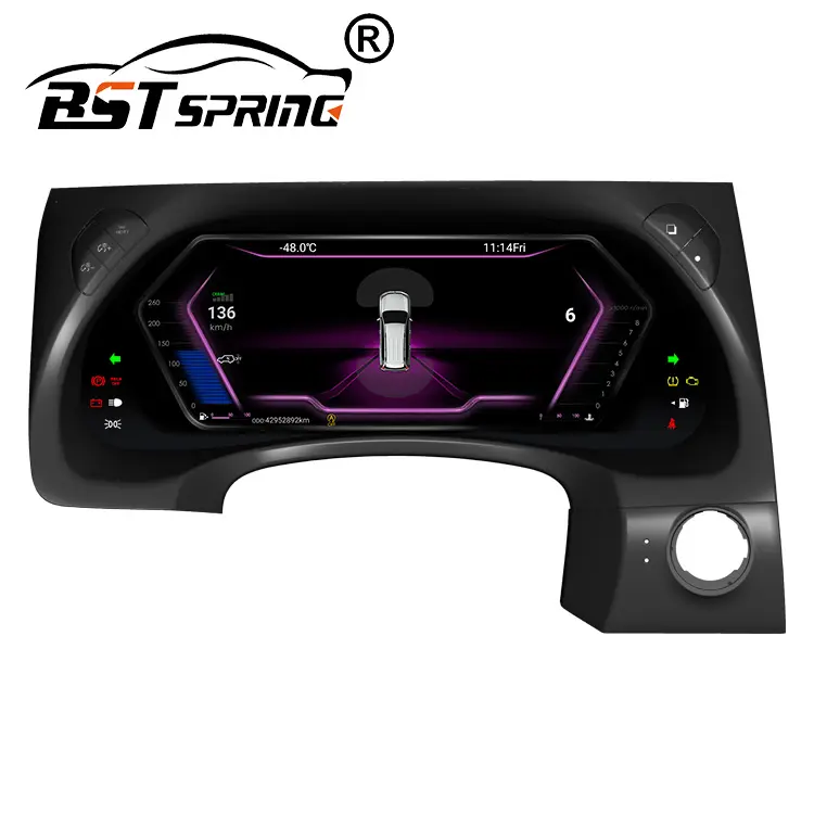 Bosstar quad-core high precision auto meter dash display for Nissan Patrol Y62 speed meter car dashboard cluster tachometer