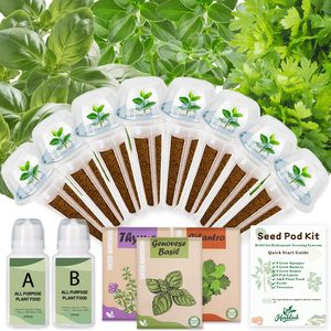Paquete de Recarga para Jardín Hidropónico de 8 Cultivos, Compatible con <span class=keywords><strong>AeroGarden</strong></span> y la Mayoría de los Sistemas de Cultivo Interior, de Fábrica OEM - Product Image 1