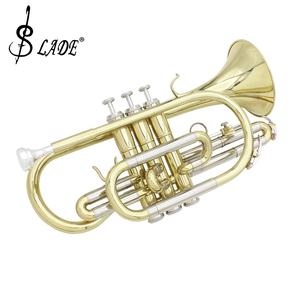 Slade Golden BB-Cornet de latón para práctica de rendimiento, juego de accesorios y caja de tela, <span class=keywords><strong>precio</strong></span> al por mayor - Product Image 5