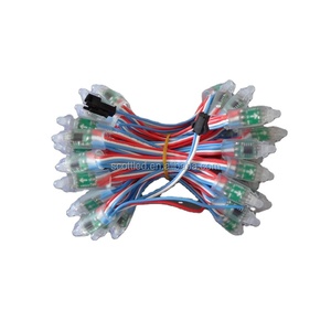 50 Nút/Đèn Dây Ws2811 Không Thấm Nước Thông Minh Pixel Rgb Led Module + T-1000B Nhấp Nháy Led Điều Khiển Ánh Sáng - Product Image 1