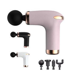 Mini pistolet musculaire polyvalent avec ensemble d'accessoires de <span class=keywords><strong>massage</strong></span> complet du corps portable comprenant un <span class=keywords><strong>massage</strong></span> des tissus profonds pour l'application de la tête - Product Image 1