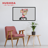 Hushida 21.5 Inch Elektronische Nft Fotoalbum Art Gallery Frame Wandmontage Reclame Scherm Lcd Digitale Fotolijst