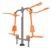 Park Gym Gym Outdoor Gym Galnanised Body Strong Machine 3 en 1 Équipement de fitness Air Walker + planche de surf + hip Twister
