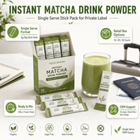 Poudre de smoothie matcha instantané antioxydant Oazvita pour mélange de boissons de café pour adultes - Fournisseur