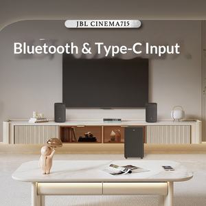Sistema de Cine en Casa <span class=keywords><strong>JBL</strong></span> CINEMA715 <span class=keywords><strong>5.1</strong></span> Canales, 5 <span class=keywords><strong>Altavoces</strong></span>, Sonido Panorámico Inalámbrico, Subwoofer con Audio para TV - Product Image 5