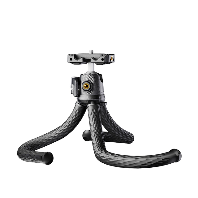 Goocong F2 Multifunctional Octopus Flexible Tripod for Phone Gopro Camera Tripod With Ball Head Cold Shoe and Holder
